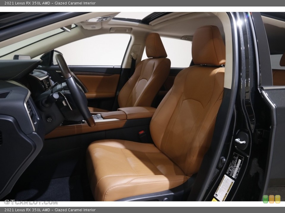 Glazed Caramel 2021 Lexus RX Interiors