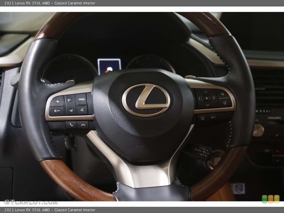 Glazed Caramel Interior Steering Wheel for the 2021 Lexus RX 350L AWD #144992913