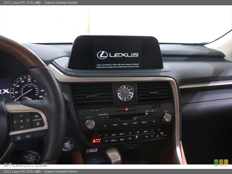 Glazed Caramel Interior Controls for the 2021 Lexus RX 350L AWD #144992955