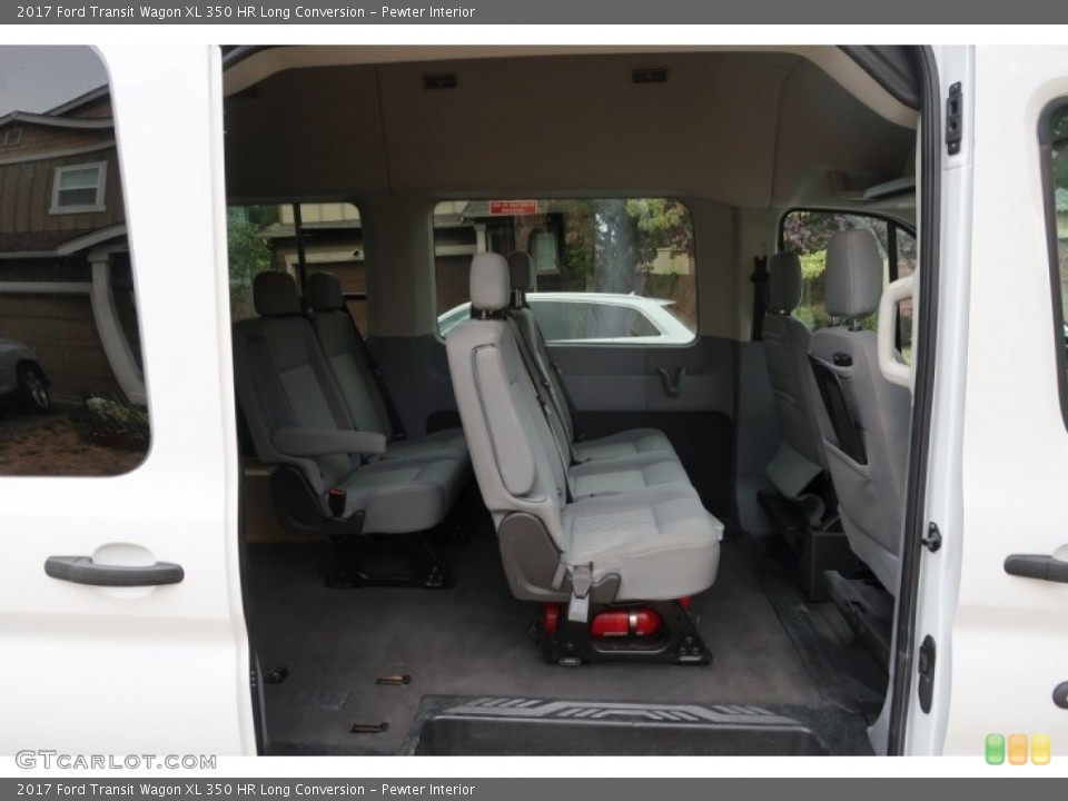Pewter Interior Rear Seat for the 2017 Ford Transit Wagon XL 350 HR Long Conversion #144995513