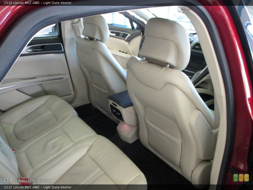 Light Dune Interior Rear Seat for the 2015 Lincoln MKZ AWD #144995987