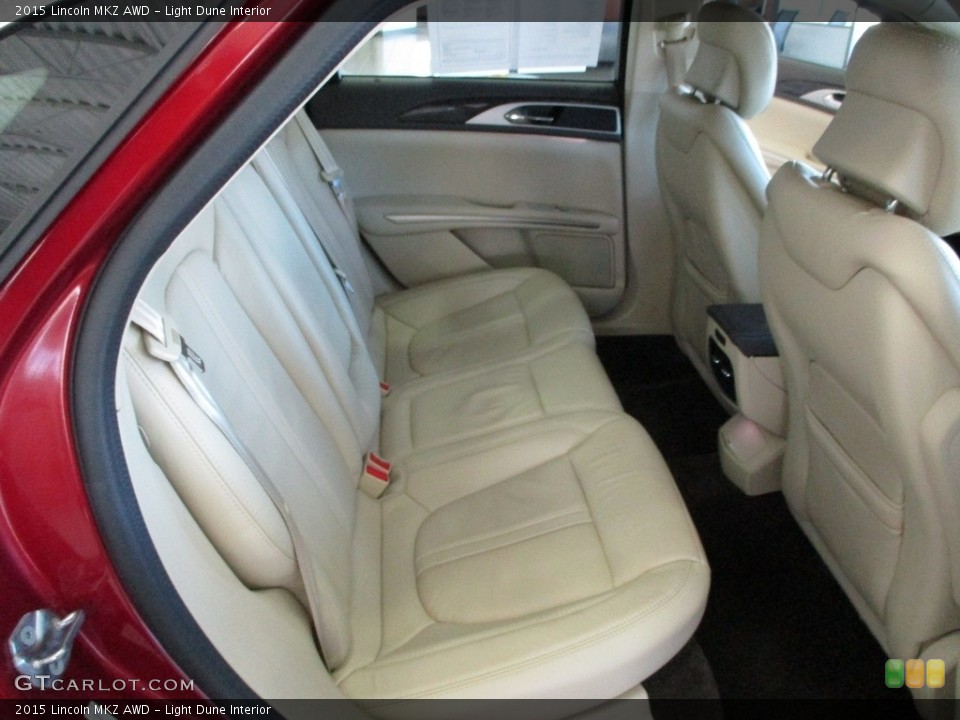 Light Dune Interior Rear Seat for the 2015 Lincoln MKZ AWD #144995996