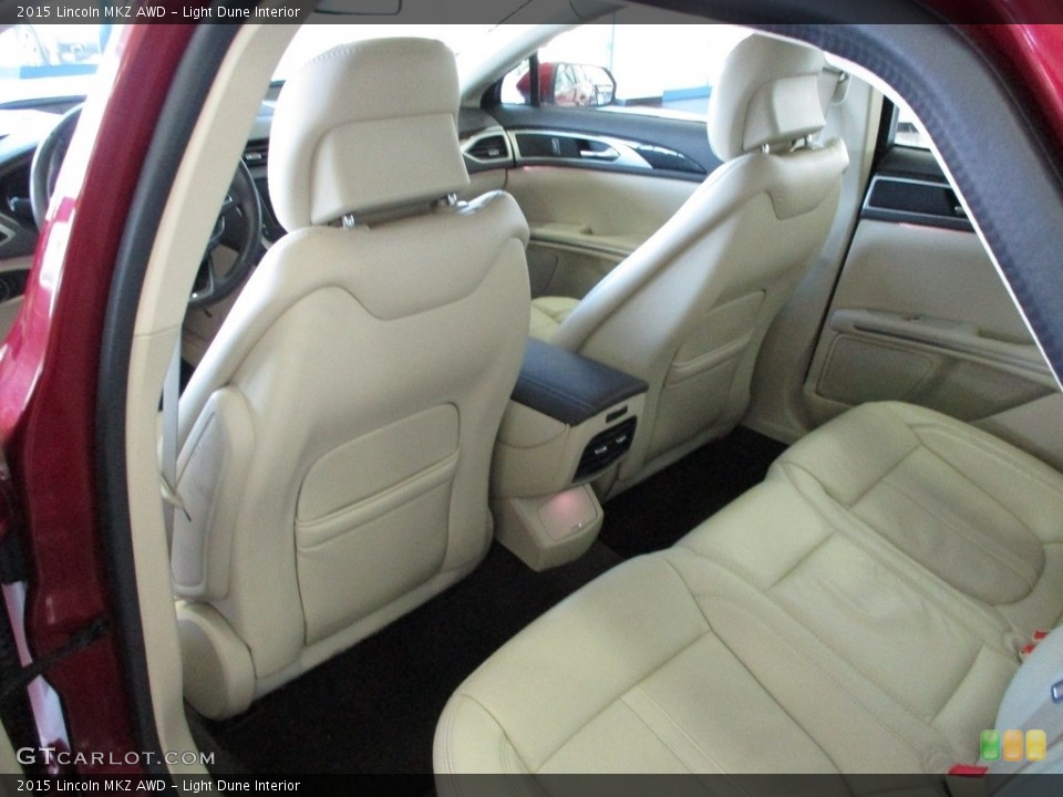 Light Dune Interior Rear Seat for the 2015 Lincoln MKZ AWD #144996041