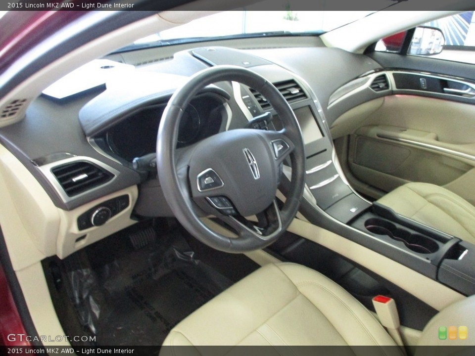Light Dune Interior Front Seat for the 2015 Lincoln MKZ AWD #144996074