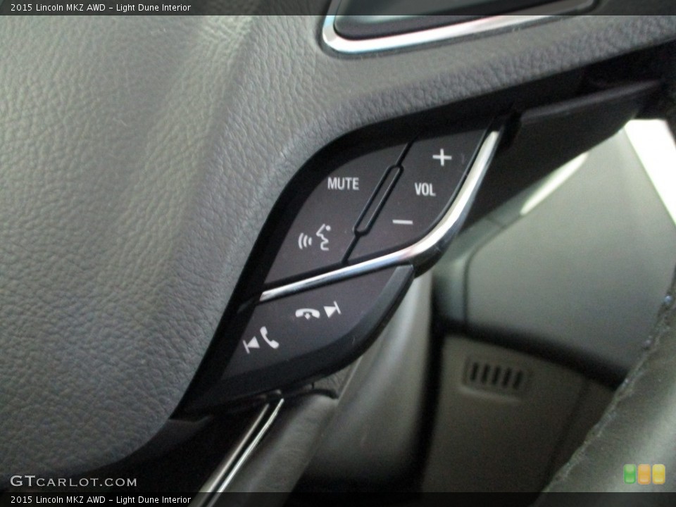Light Dune Interior Steering Wheel for the 2015 Lincoln MKZ AWD #144996122