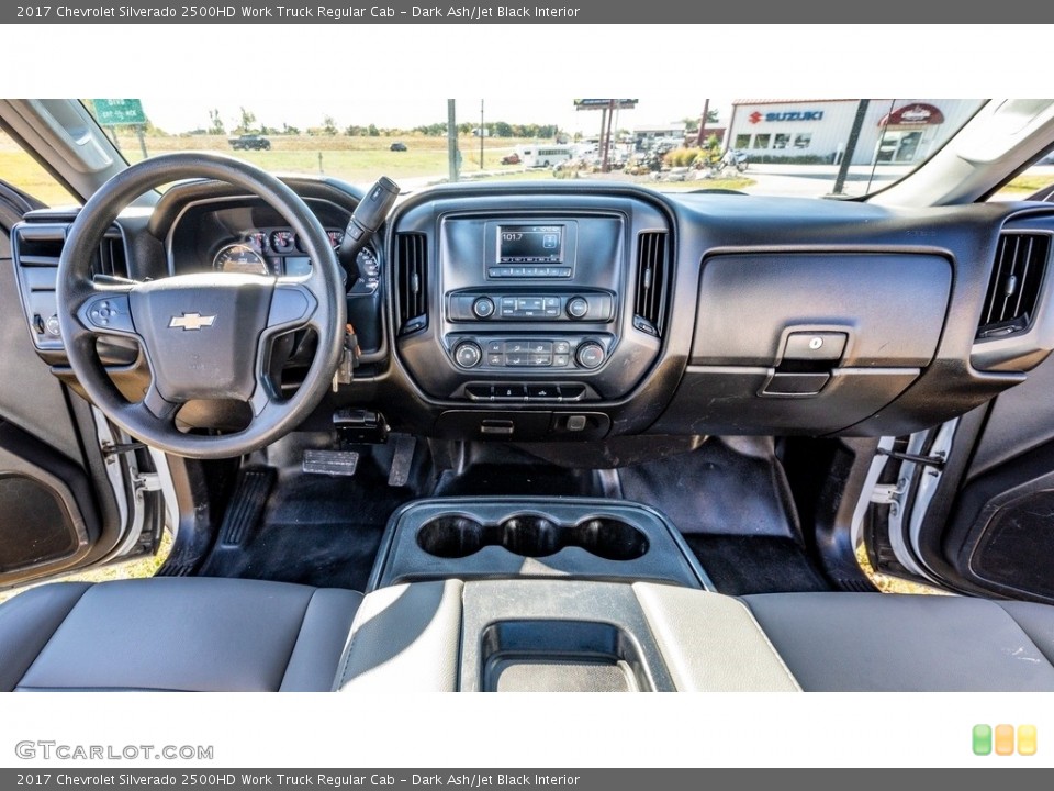 Dark Ash/Jet Black Interior Dashboard for the 2017 Chevrolet Silverado 2500HD Work Truck Regular Cab #144996194