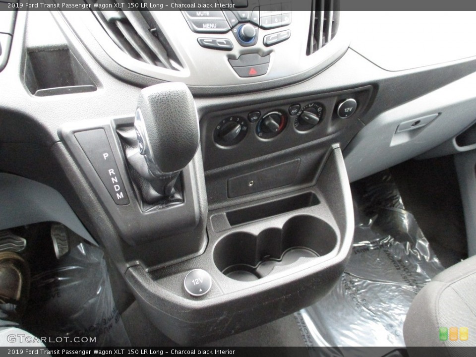 Charcoal black Interior Transmission for the 2019 Ford Transit Passenger Wagon XLT 150 LR Long #144996863