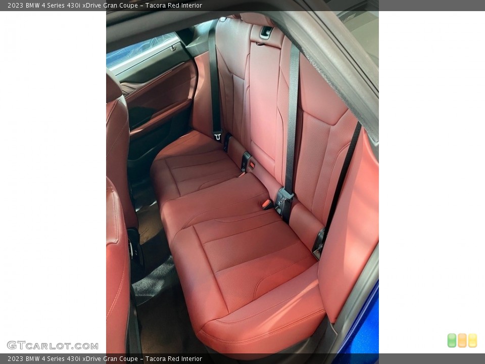 Tacora Red Interior Rear Seat for the 2023 BMW 4 Series 430i xDrive Gran Coupe #145001736