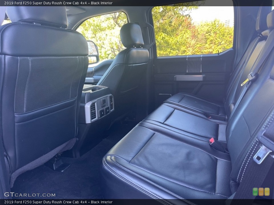 Black Interior Rear Seat for the 2019 Ford F250 Super Duty Roush Crew Cab 4x4 #145002652
