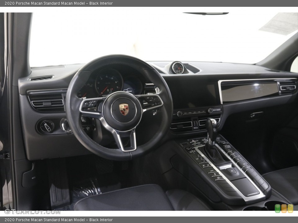 Black Interior Dashboard for the 2020 Porsche Macan  #145005903