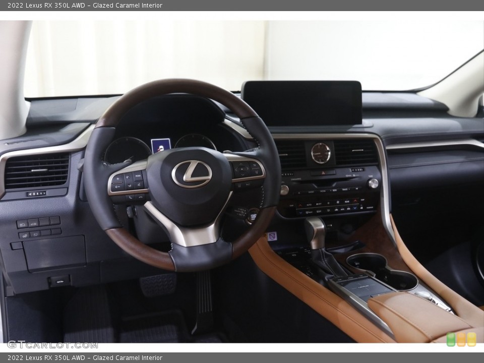 Glazed Caramel Interior Dashboard for the 2022 Lexus RX 350L AWD #145006959
