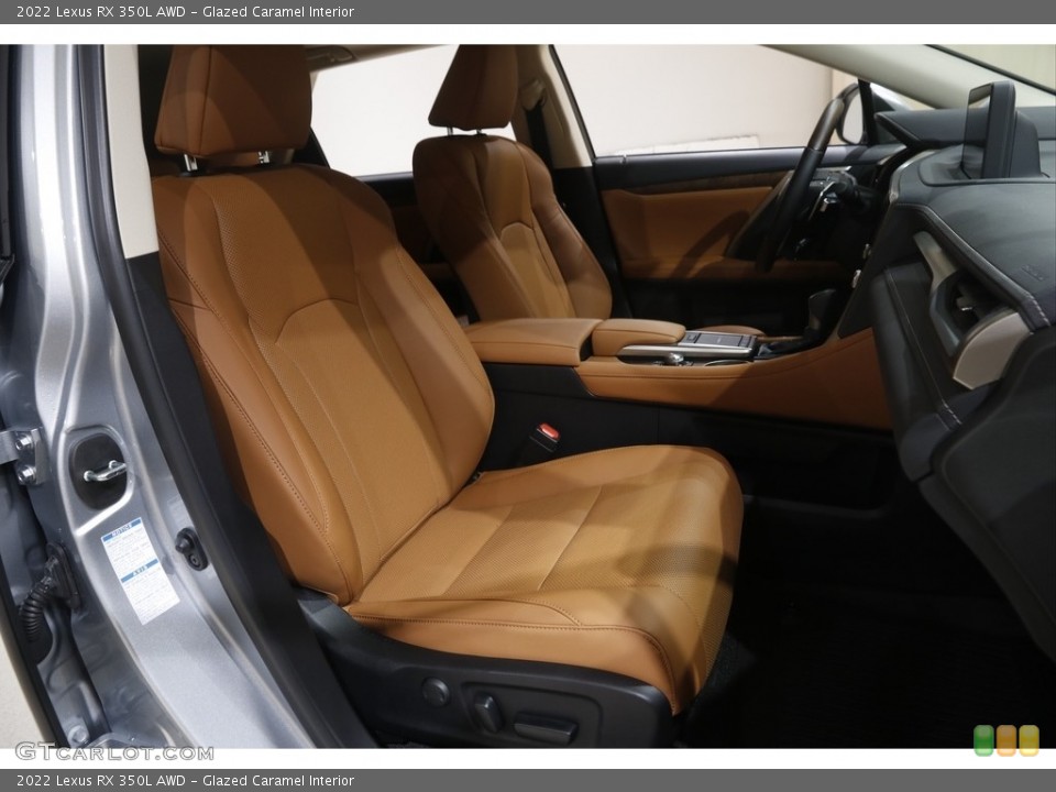 Glazed Caramel 2022 Lexus RX Interiors
