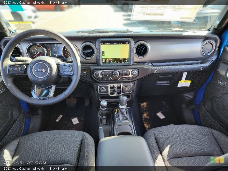 Black Interior Photo for the 2023 Jeep Gladiator Willys 4x4 #145007706