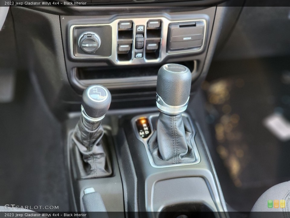 Black Interior Transmission for the 2023 Jeep Gladiator Willys 4x4 #145007763