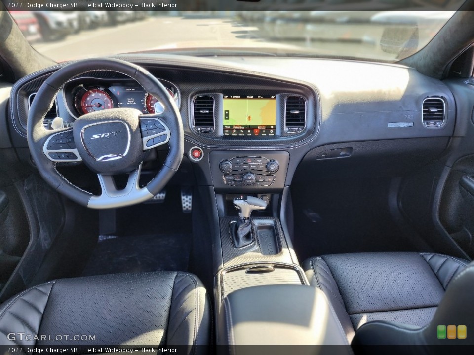 Black Interior Photo for the 2022 Dodge Charger SRT Hellcat Widebody #145007952