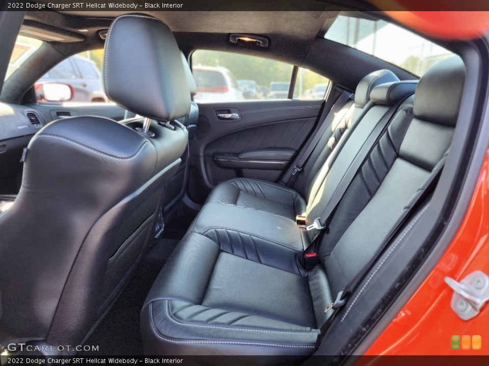 Black Interior Rear Seat for the 2022 Dodge Charger SRT Hellcat Widebody #145008042