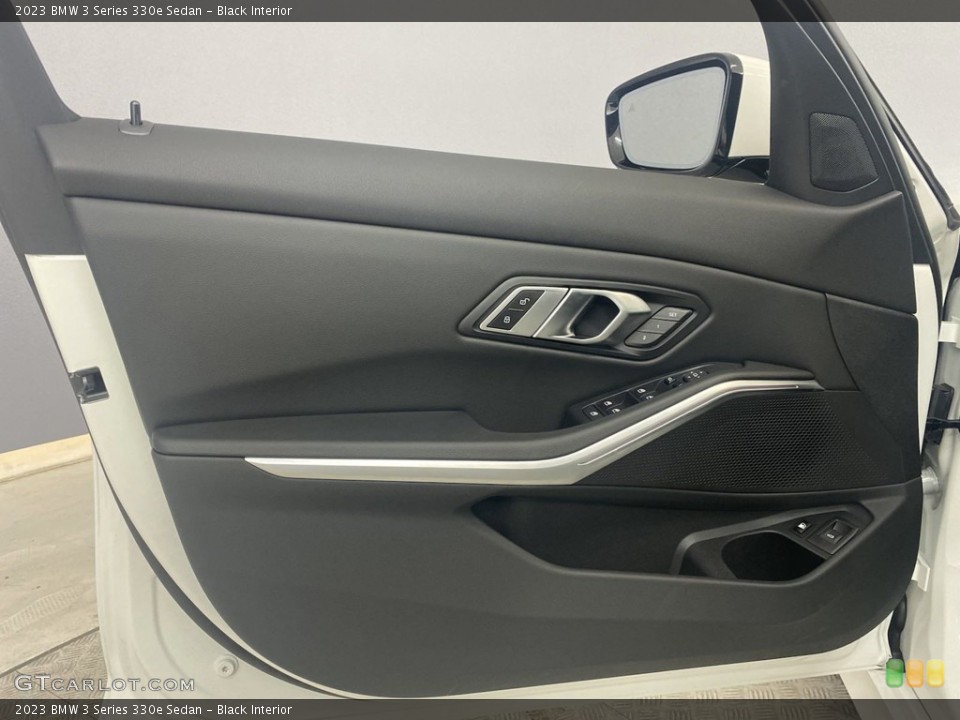 Black Interior Door Panel for the 2023 BMW 3 Series 330e Sedan #145008210