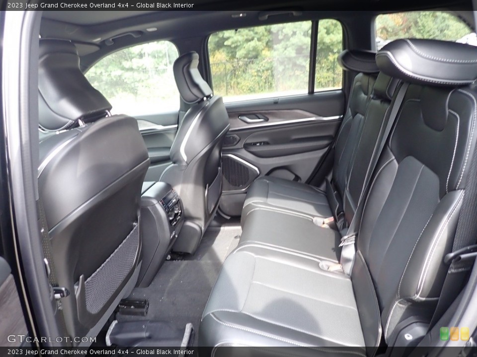 Global Black Interior Rear Seat for the 2023 Jeep Grand Cherokee Overland 4x4 #145012027