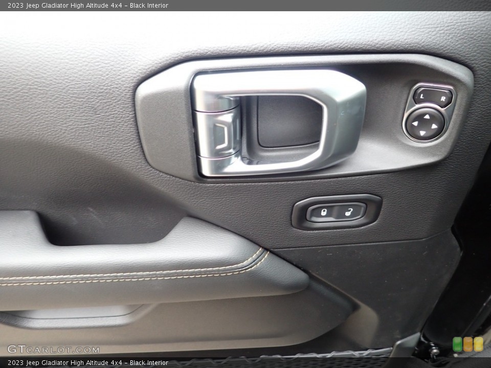 Black Interior Door Panel for the 2023 Jeep Gladiator High Altitude 4x4 #145013188
