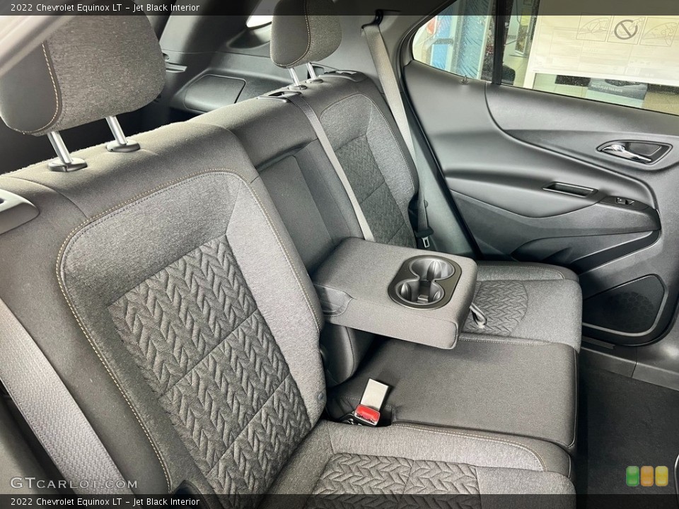 Jet Black Interior Rear Seat for the 2022 Chevrolet Equinox LT #145014190