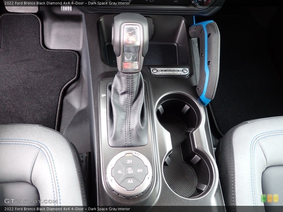 Dark Space Gray Interior Transmission for the 2022 Ford Bronco Black Diamond 4x4 4-Door #145014604
