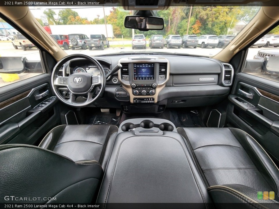 Black Interior Photo for the 2021 Ram 2500 Laramie Mega Cab 4x4 #145014817