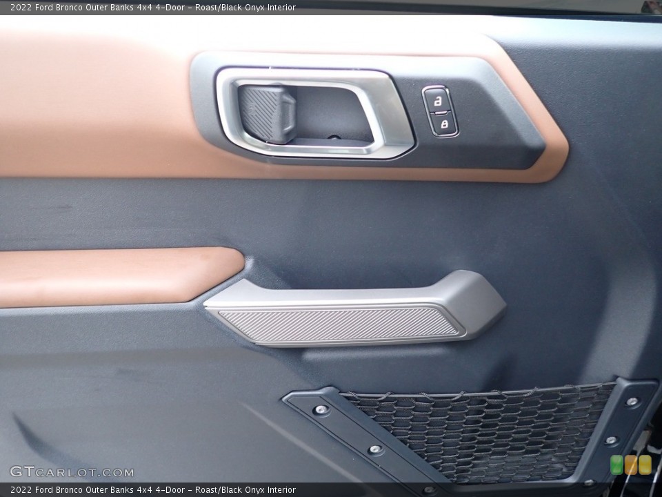 Roast/Black Onyx Interior Door Panel for the 2022 Ford Bronco Outer Banks 4x4 4-Door #145014820