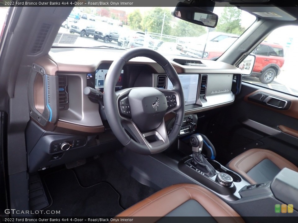 Roast/Black Onyx Interior Dashboard for the 2022 Ford Bronco Outer Banks 4x4 4-Door #145014841