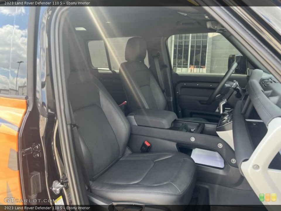 Ebony Interior Front Seat for the 2023 Land Rover Defender 110 S #145015966