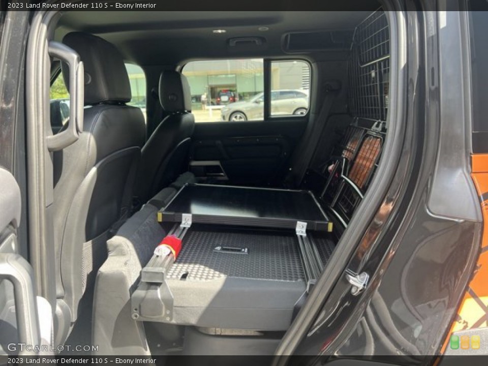 Ebony Interior Rear Seat for the 2023 Land Rover Defender 110 S #145015975