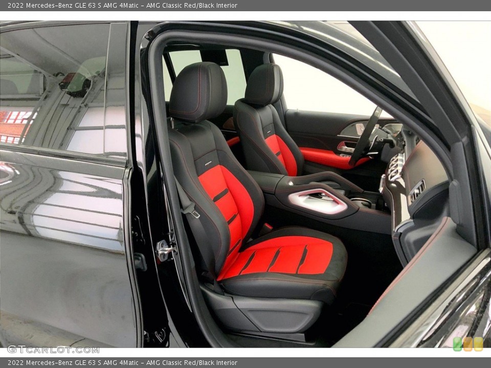 AMG Classic Red/Black Interior Photo for the 2022 Mercedes-Benz GLE 63 S AMG 4Matic #145016788