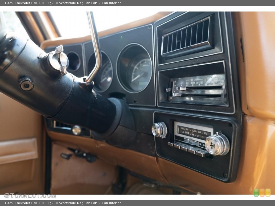 Tan Interior Controls for the 1979 Chevrolet C/K C10 Big-10 Scottsdale Regular Cab #145020685