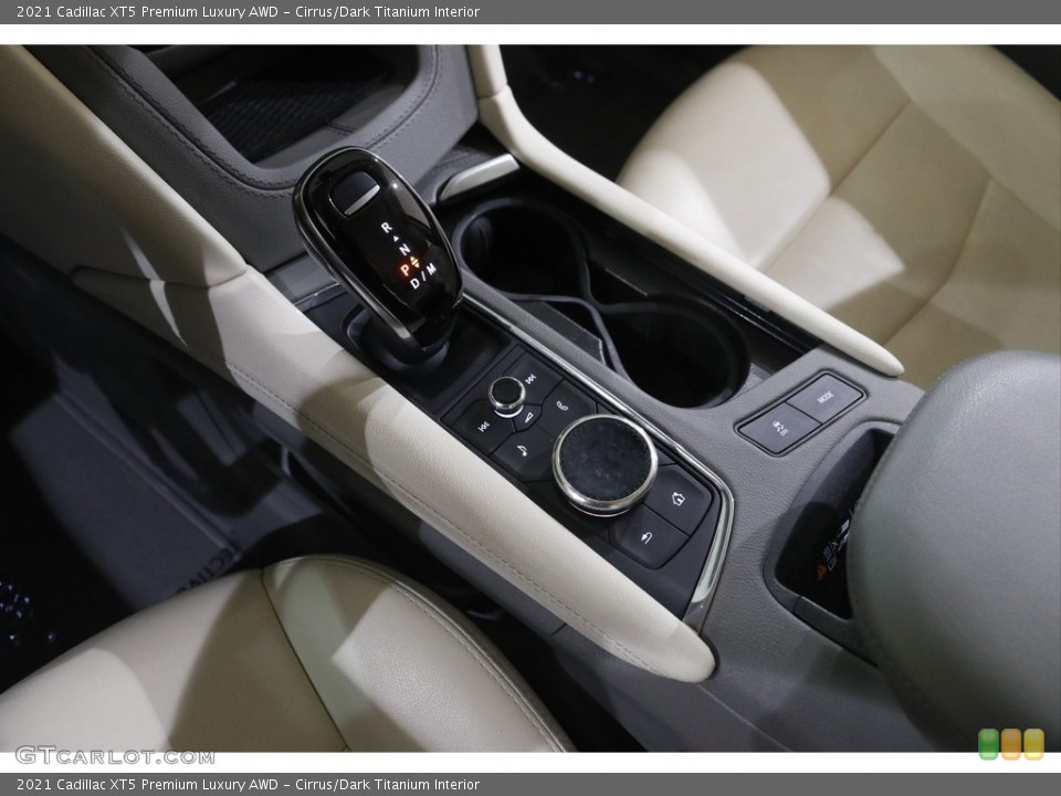 Cirrus/Dark Titanium Interior Transmission for the 2021 Cadillac XT5 Premium Luxury AWD #145021075