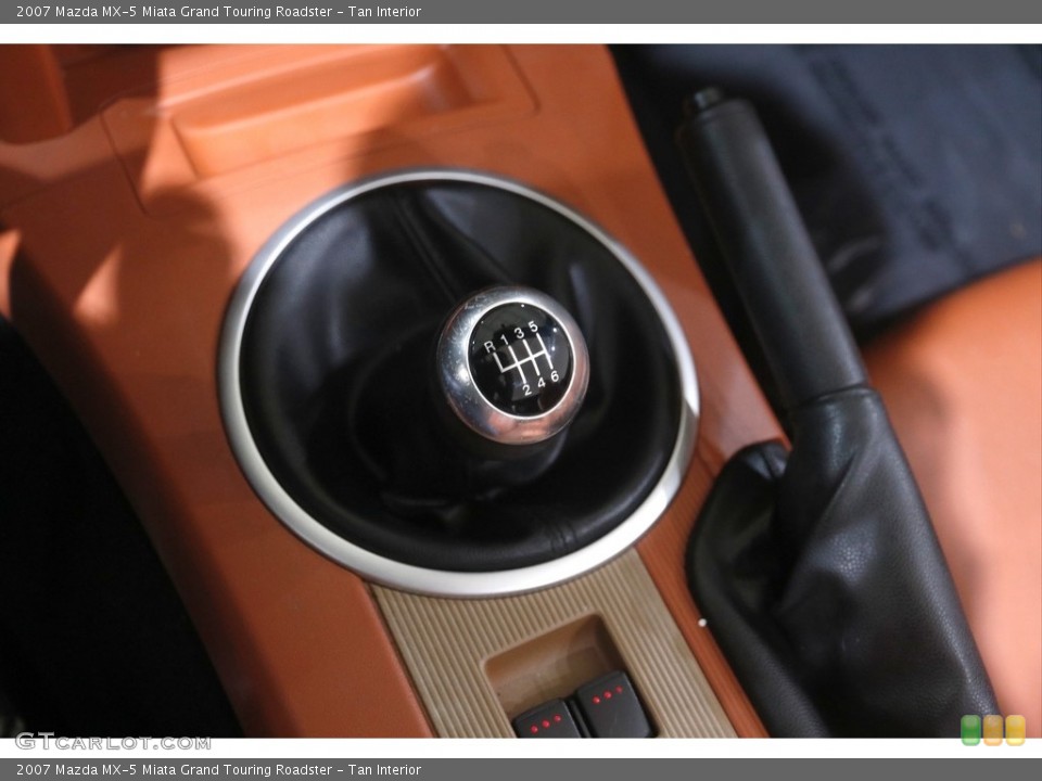 Tan Interior Transmission for the 2007 Mazda MX-5 Miata Grand Touring Roadster #145021210