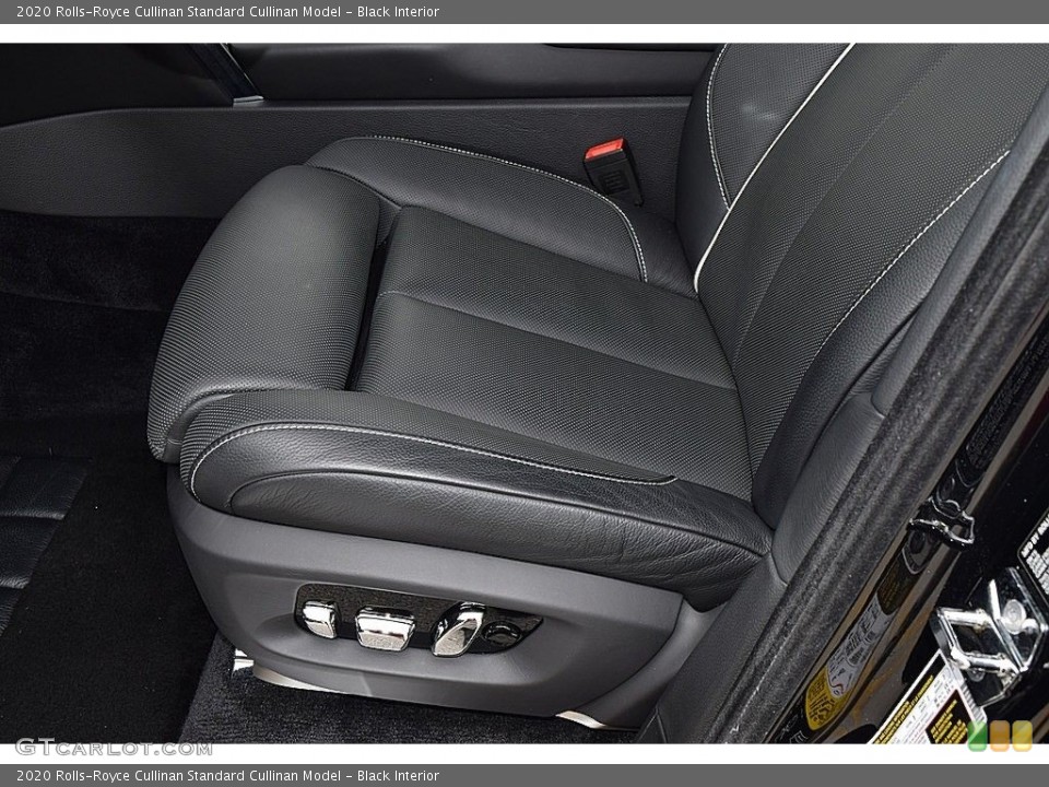 Black Interior Front Seat for the 2020 Rolls-Royce Cullinan  #145022201