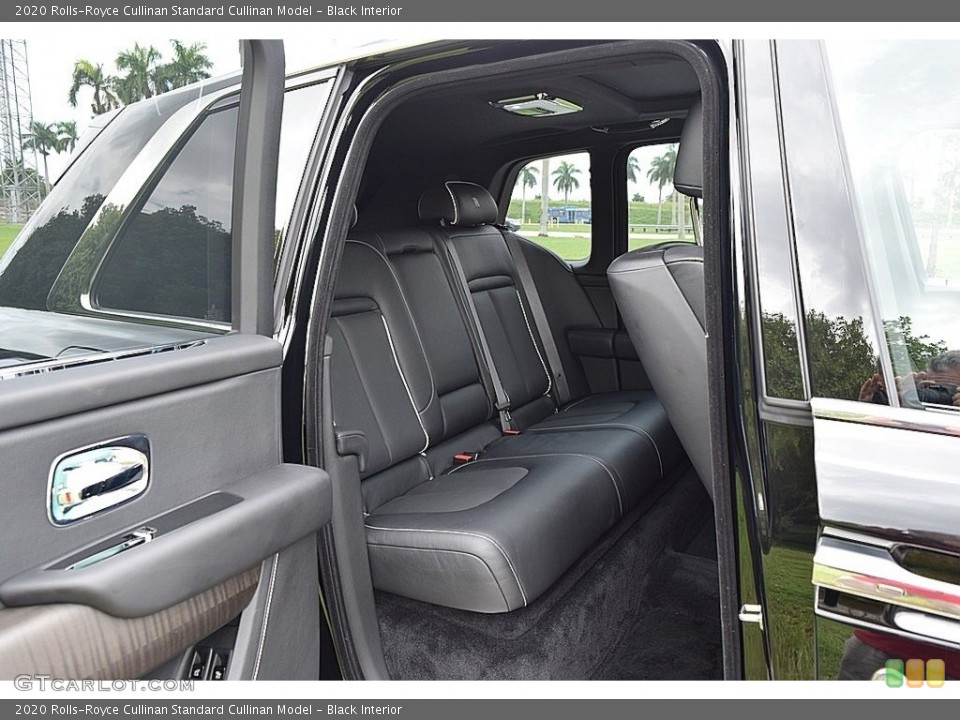 Black Interior Rear Seat for the 2020 Rolls-Royce Cullinan  #145022372