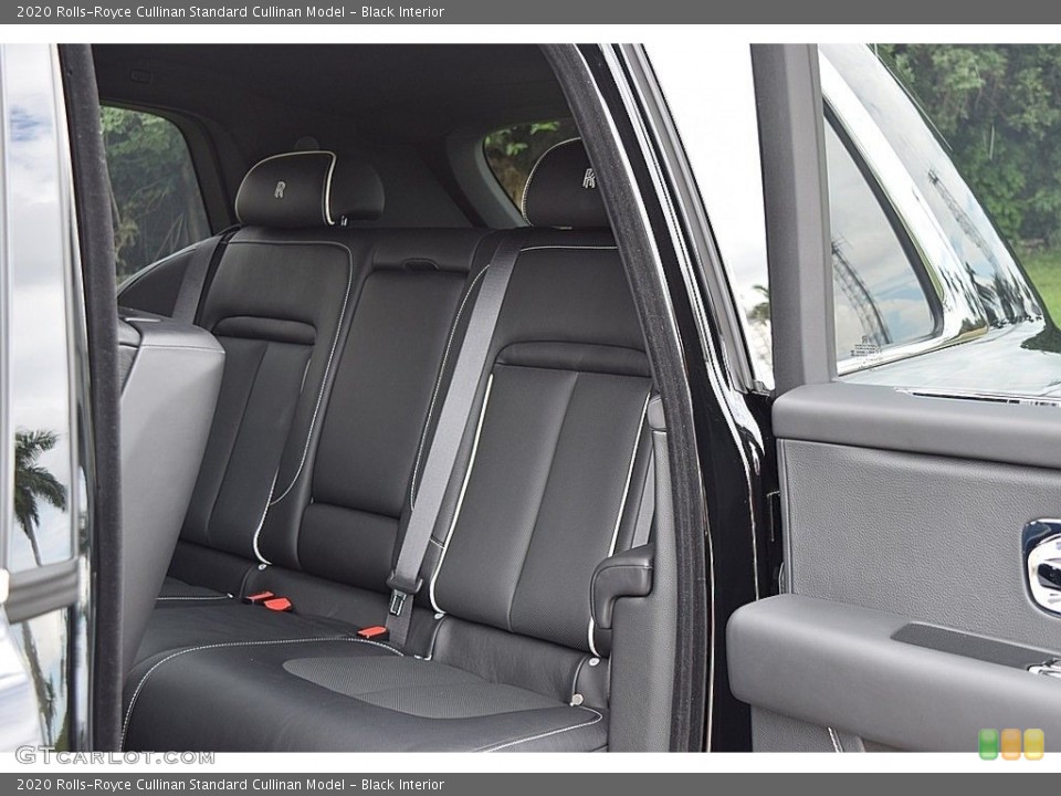 Black Interior Rear Seat for the 2020 Rolls-Royce Cullinan  #145022408