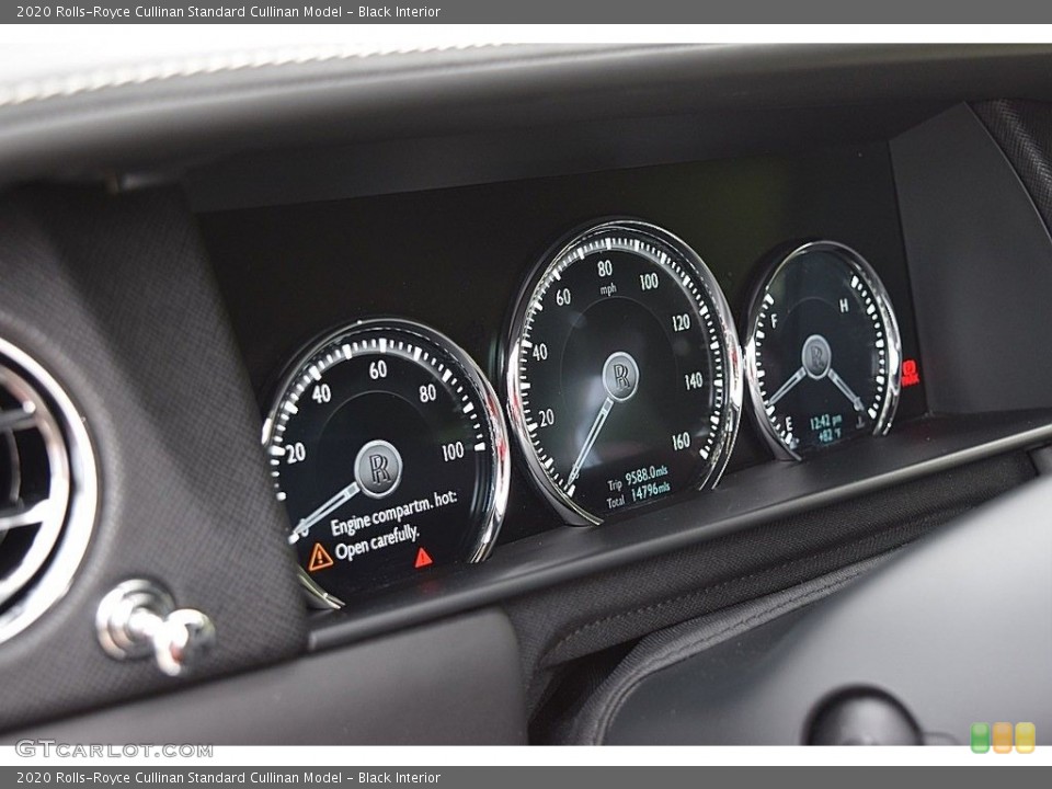 Black Interior Gauges for the 2020 Rolls-Royce Cullinan  #145022603
