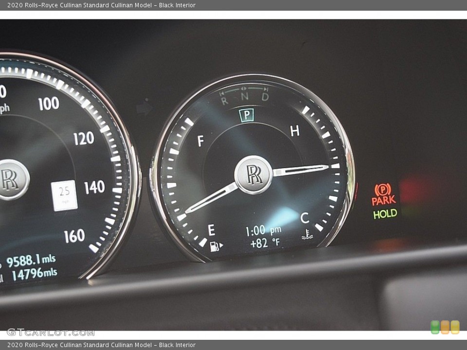 Black Interior Gauges for the 2020 Rolls-Royce Cullinan  #145022738