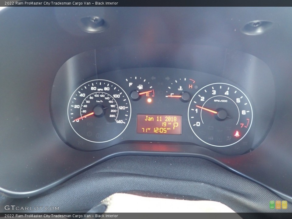 Black Interior Gauges for the 2022 Ram ProMaster City Tradesman Cargo Van #145023743