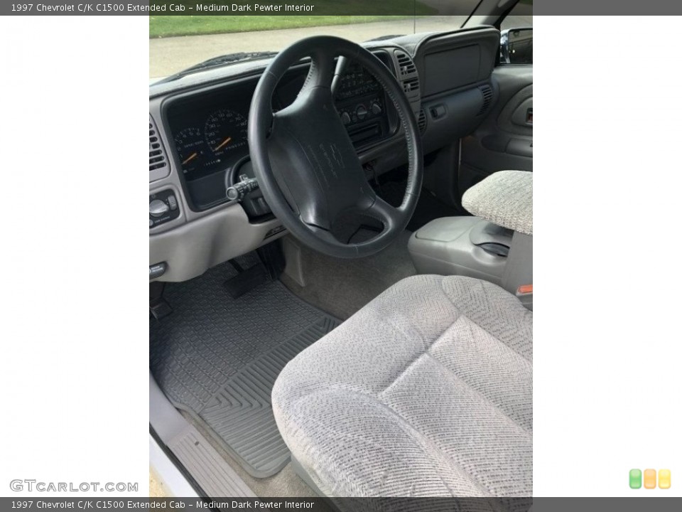 Medium Dark Pewter Interior Photo for the 1997 Chevrolet C/K C1500 Extended Cab #145024079