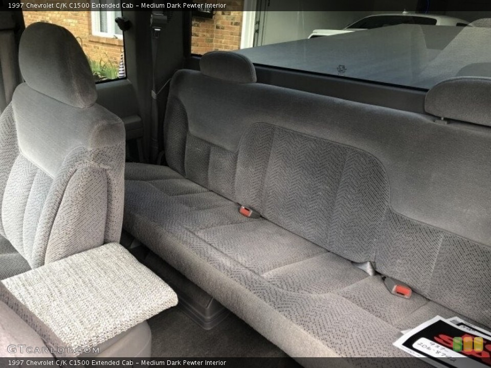 Medium Dark Pewter Interior Rear Seat for the 1997 Chevrolet C/K C1500 Extended Cab #145024091