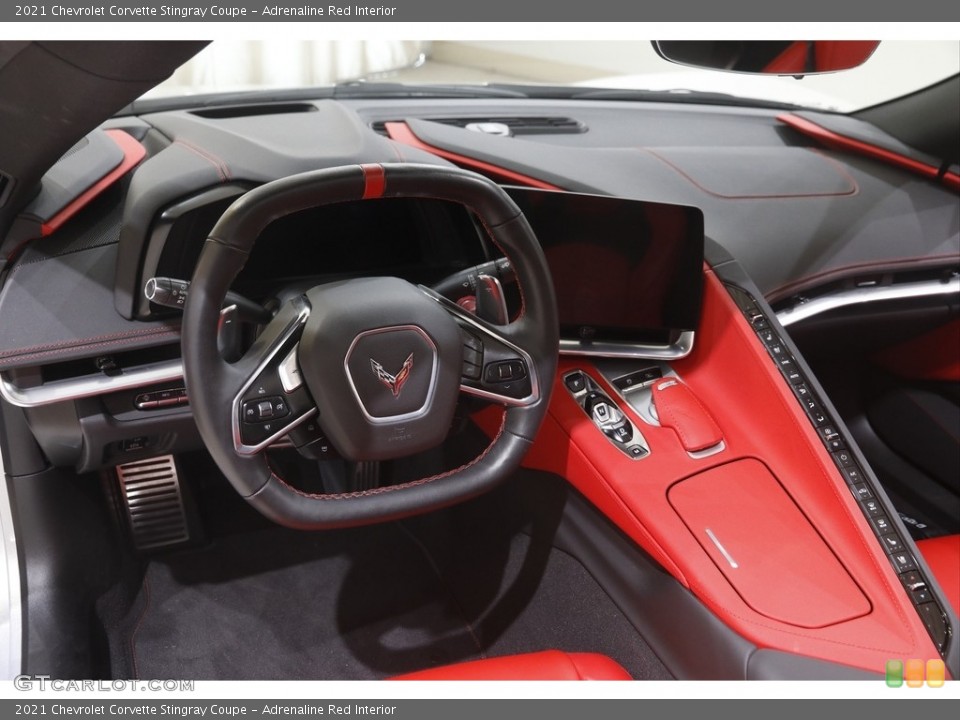 Adrenaline Red Interior Dashboard for the 2021 Chevrolet Corvette Stingray Coupe #145025528