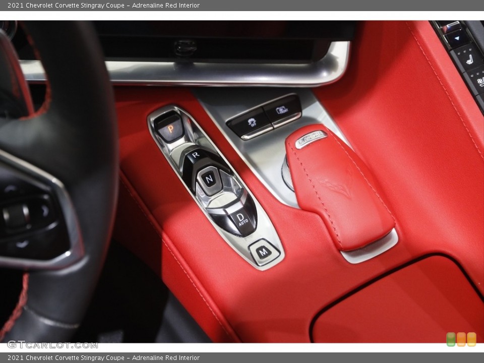 Adrenaline Red Interior Transmission for the 2021 Chevrolet Corvette Stingray Coupe #145025627
