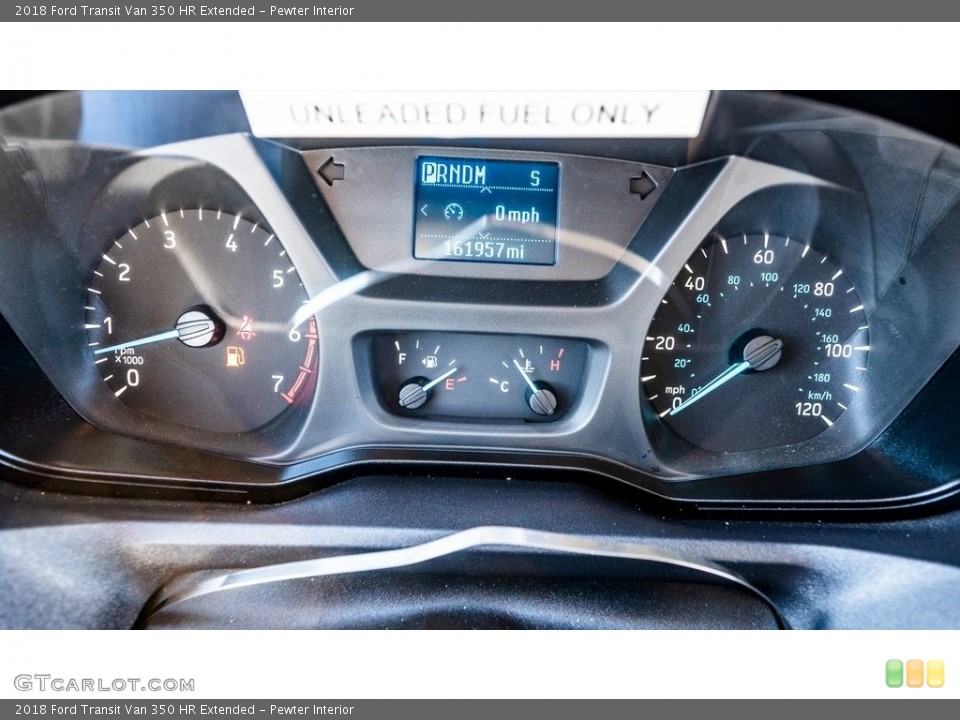 Pewter Interior Gauges for the 2018 Ford Transit Van 350 HR Extended #145027253