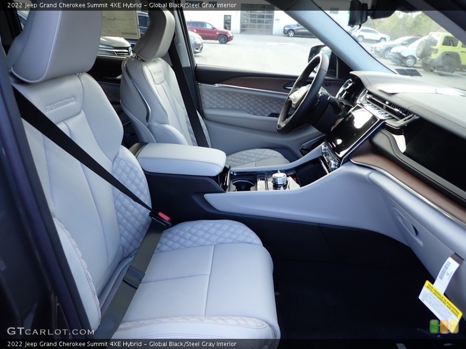Global Black/Steel Gray Interior Photo for the 2022 Jeep Grand Cherokee Summit 4XE Hybrid #145030906