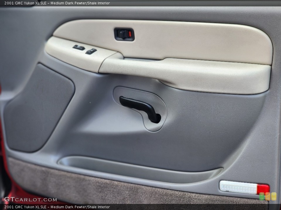 Medium Dark Pewter/Shale Interior Door Panel for the 2001 GMC Yukon XL SLE #145031143