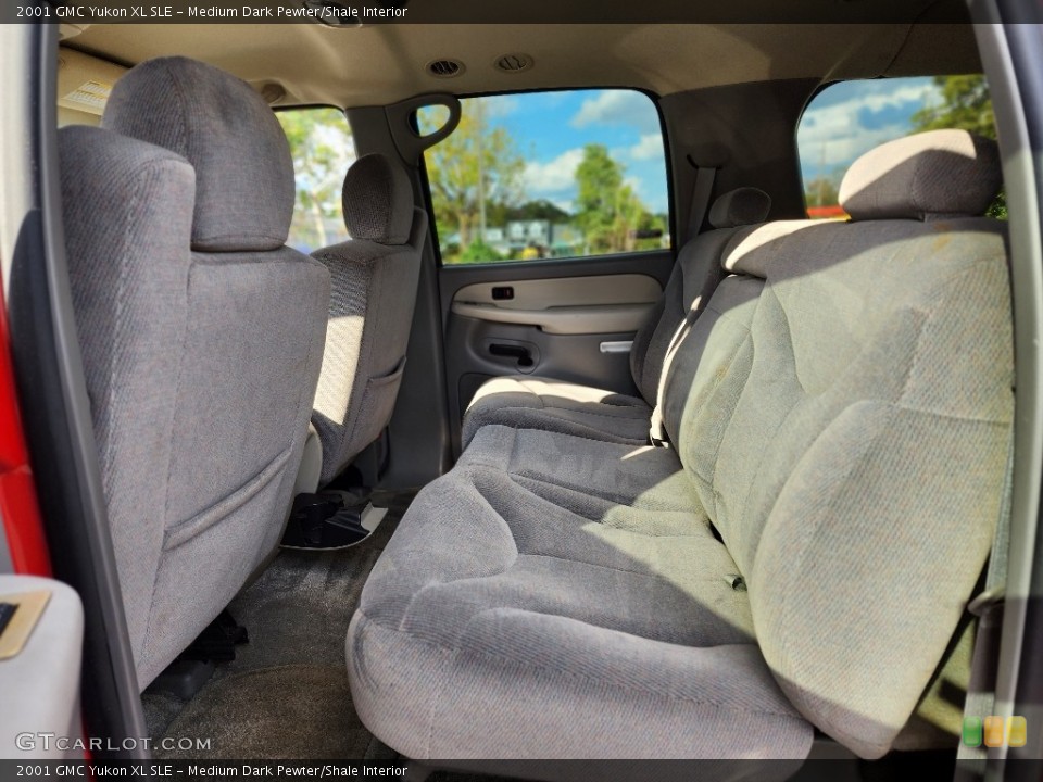 Medium Dark Pewter/Shale Interior Rear Seat for the 2001 GMC Yukon XL SLE #145031377
