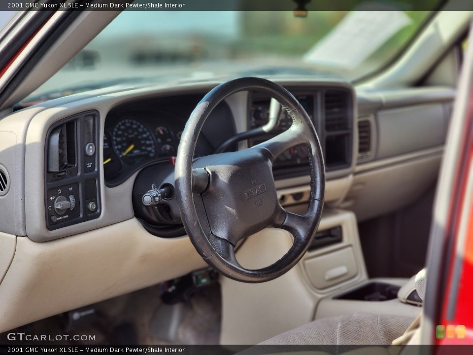 Medium Dark Pewter/Shale Interior Front Seat for the 2001 GMC Yukon XL SLE #145031416