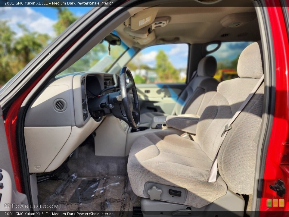 Medium Dark Pewter/Shale 2001 GMC Yukon Interiors